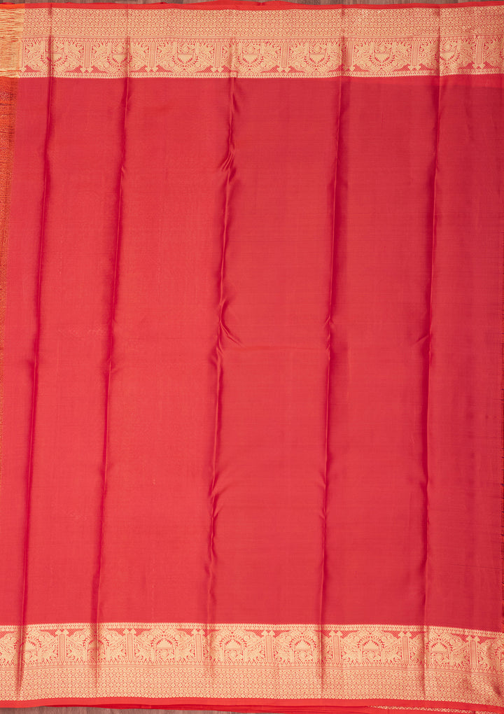Wine Silk Jaal Saree With Matching Blouse Piece