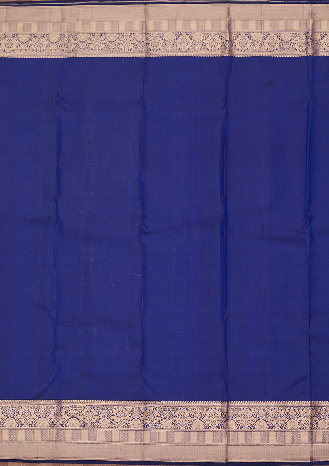 Navy Blue Zariwork Pure Silk Saree