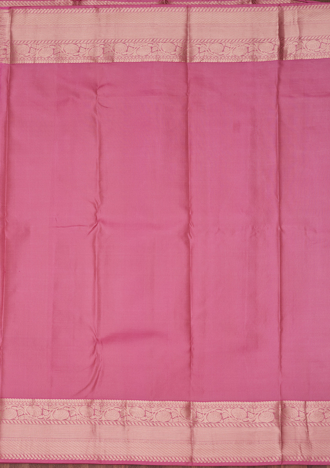 Onion Pink Silk Jaal Saree With Matching Blouse Piece