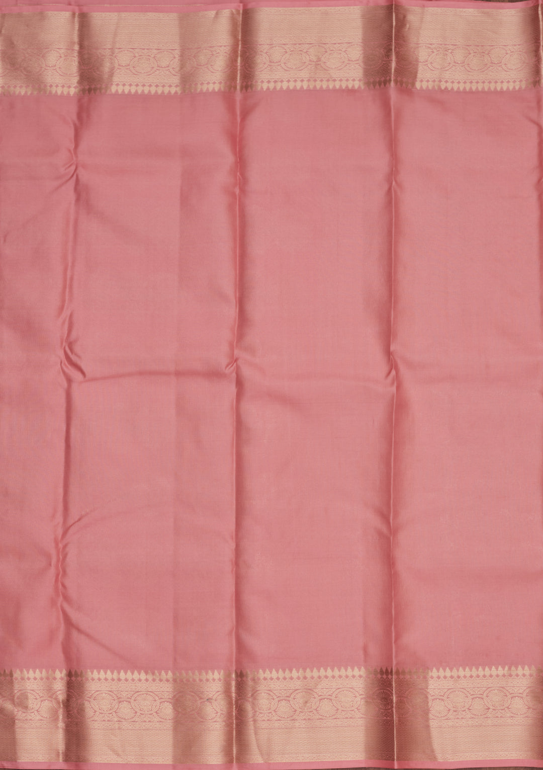 Onion Pink Silk Jaal Saree With Matching Blouse Piece