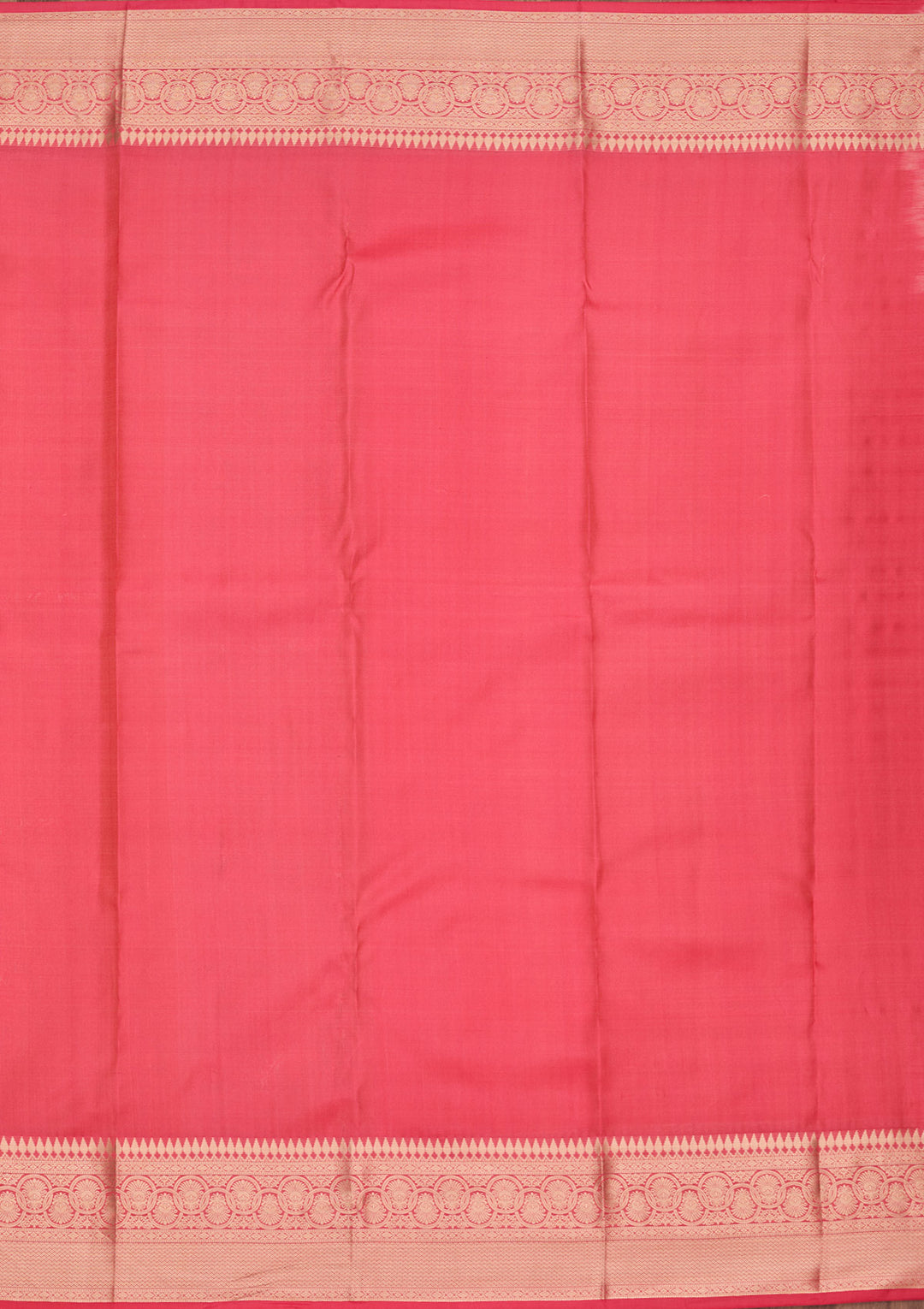 Pink Pure Silk Jaal Zariwork Saree With Matching Blouse Piece