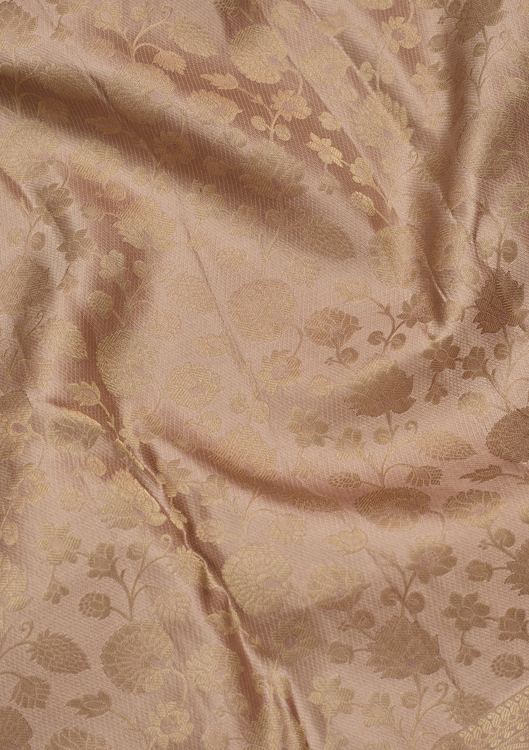 Mauve Silk Jaal Saree With Matching Blouse Piece
