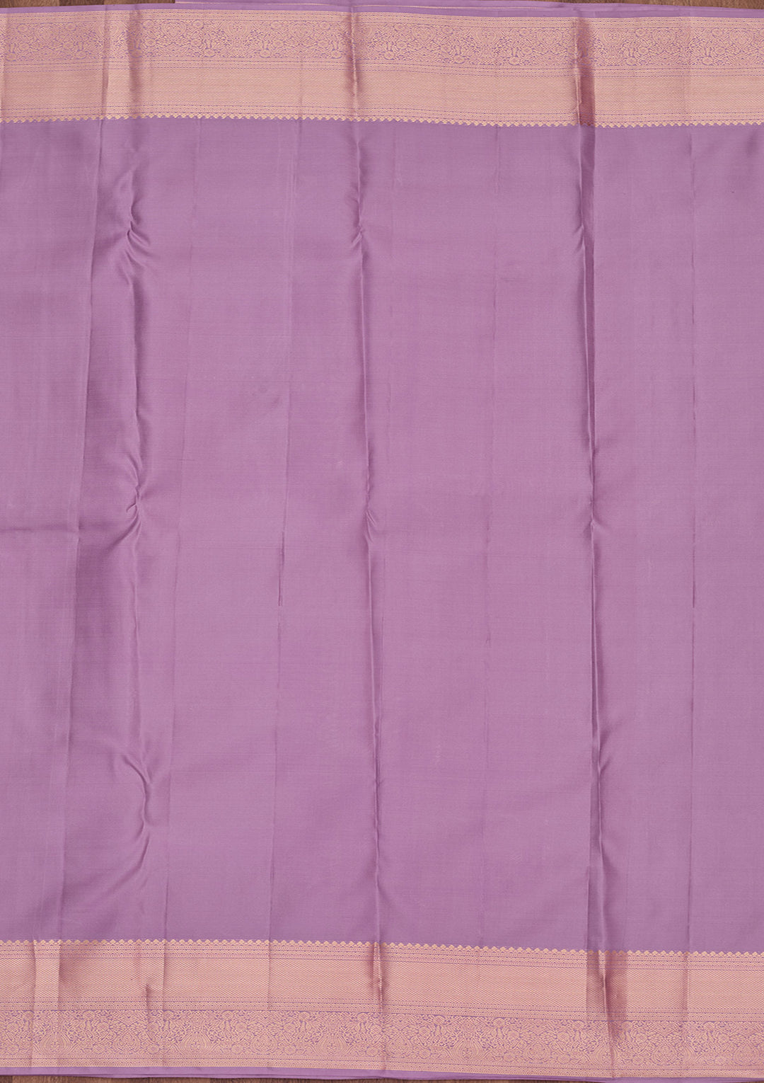 Lavender Silk Jaal Saree With Matching Blouse Piece