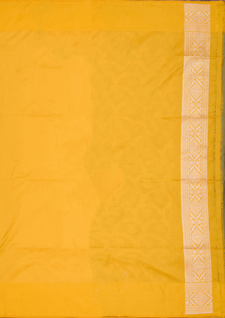 Pista Green Zariwork Pure Silk Saree