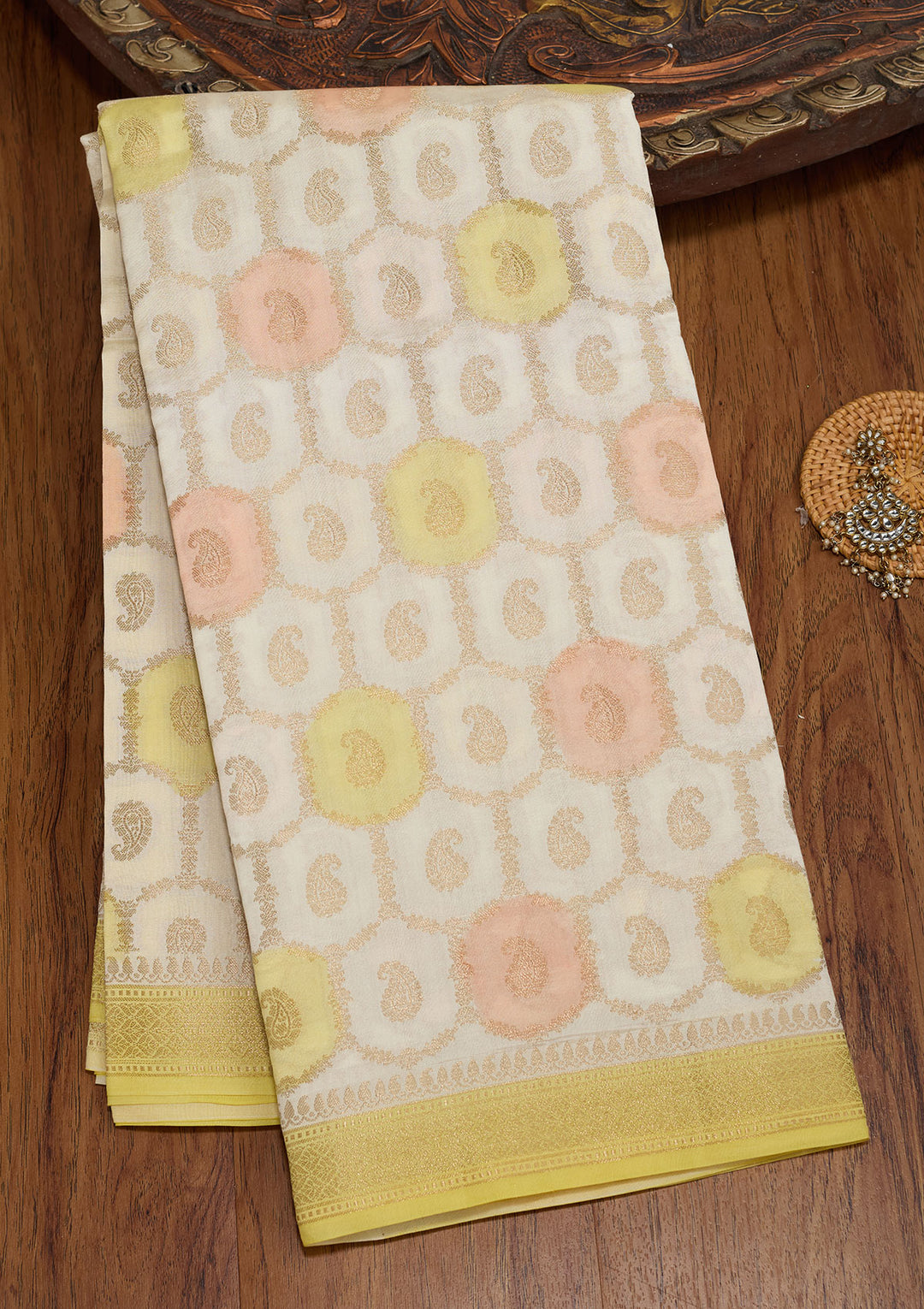 Multi Zariwork Pure Silk Saree