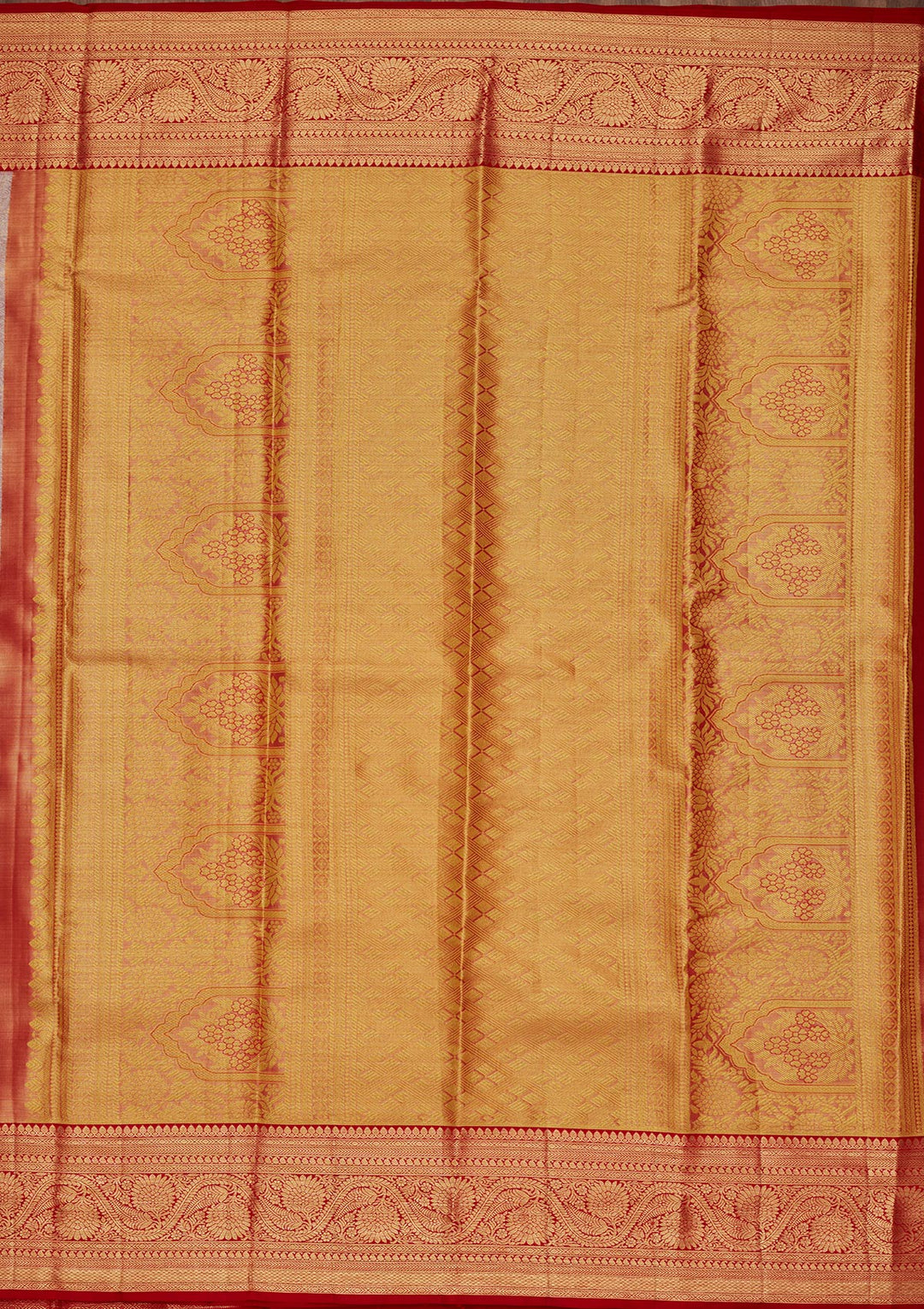 Lavender Silk Jaal Saree With Matching Blouse Piece