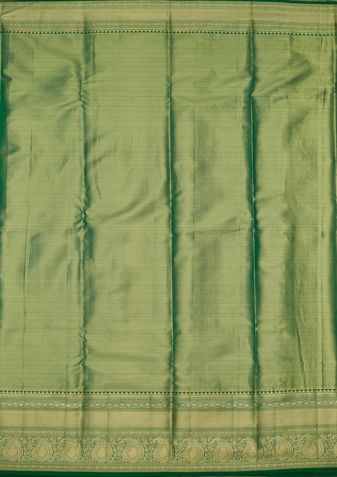 Gold Tissue Jaal Saree With Matching Blouse Piece