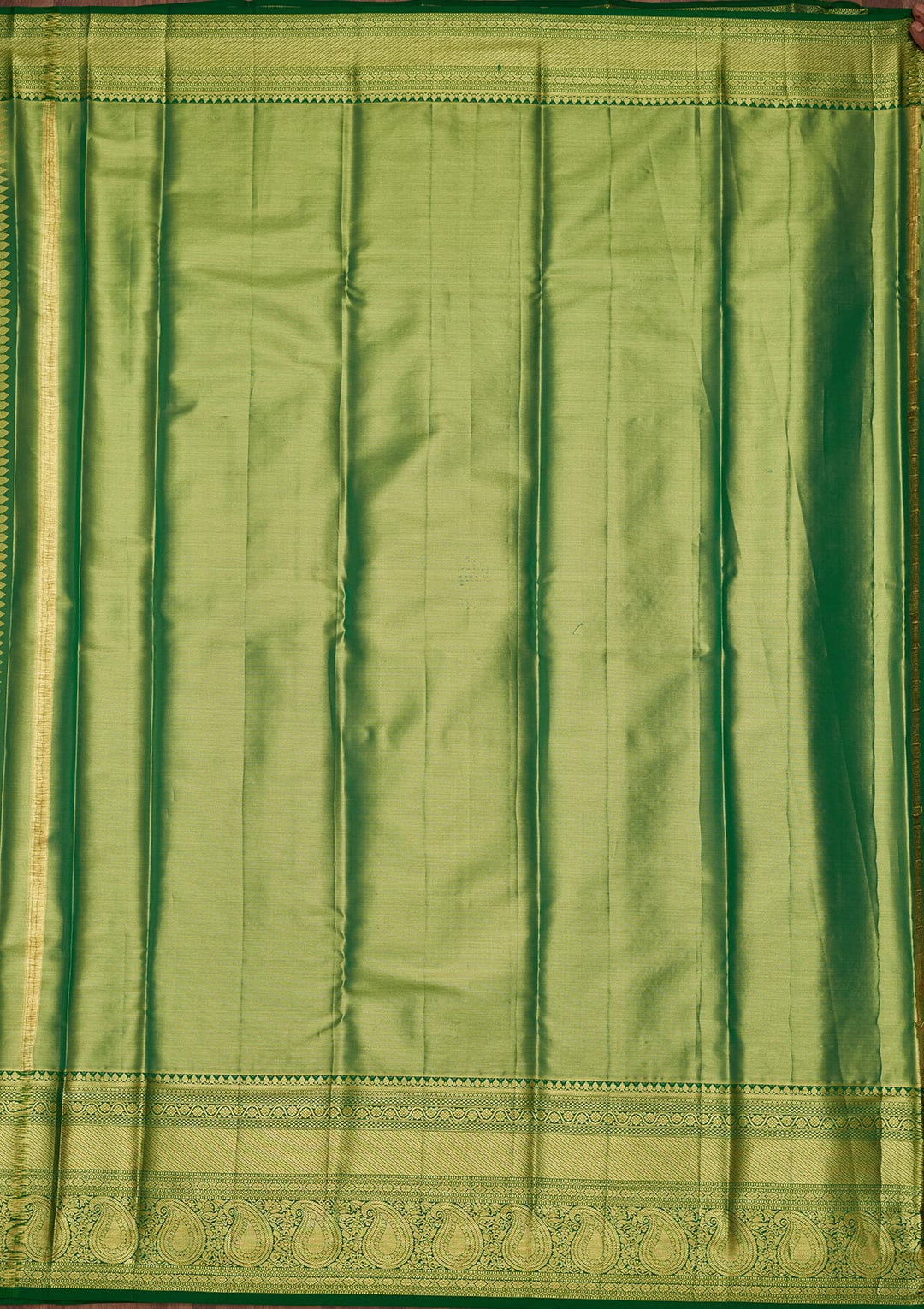 Lemon Yellow Tissue Jaal Saree With Matching Blouse Piece