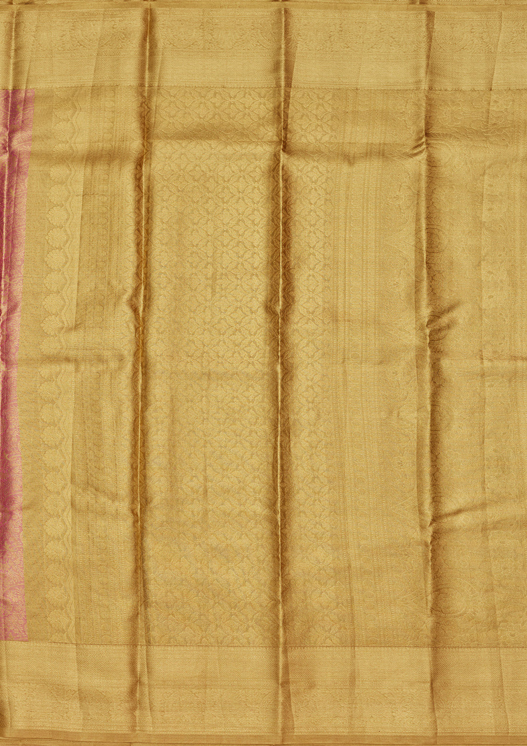 Onion Pink Zariwork Tissue Silk Saree