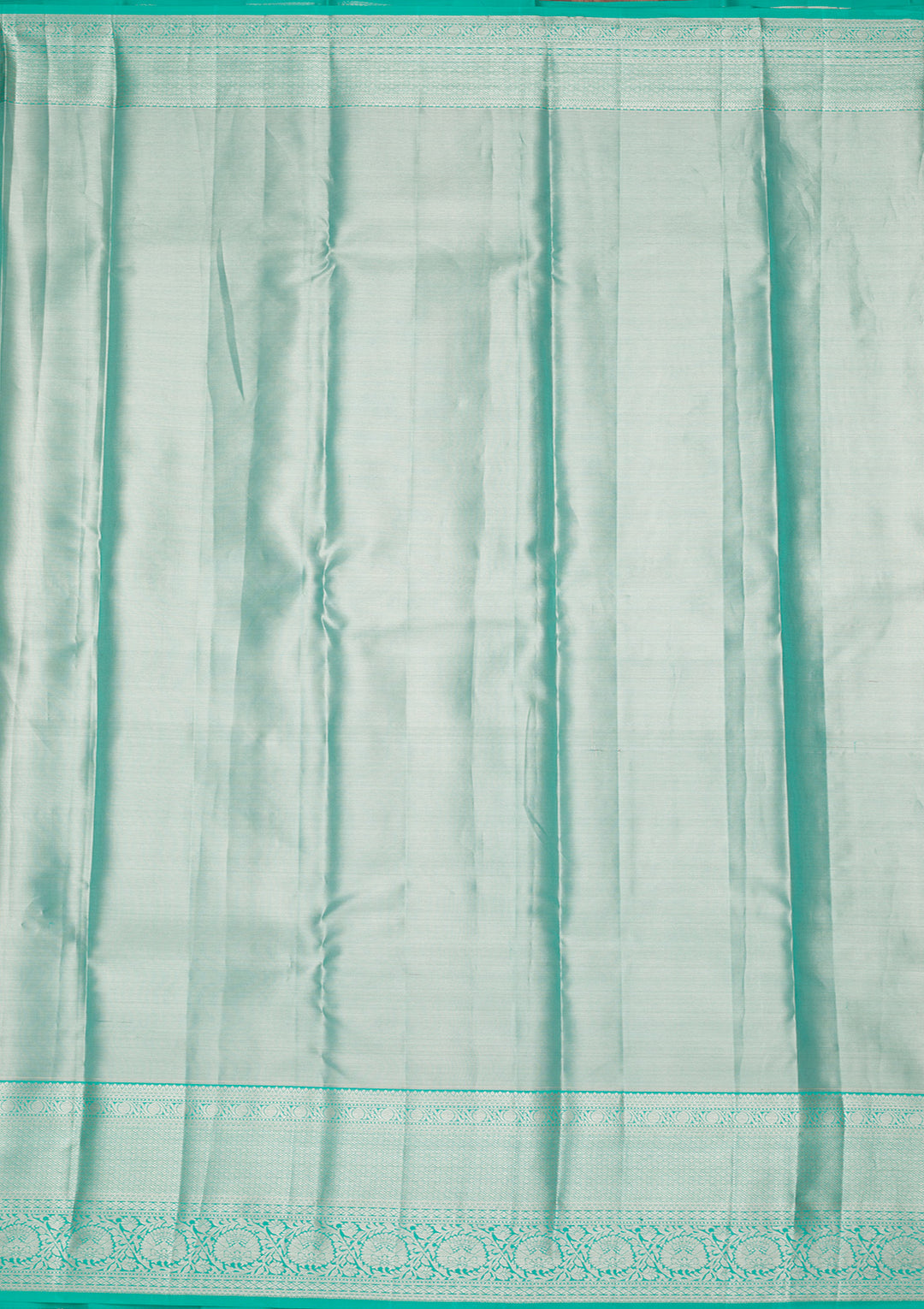 Sky Blue Zariwork Tissue Silk Saree