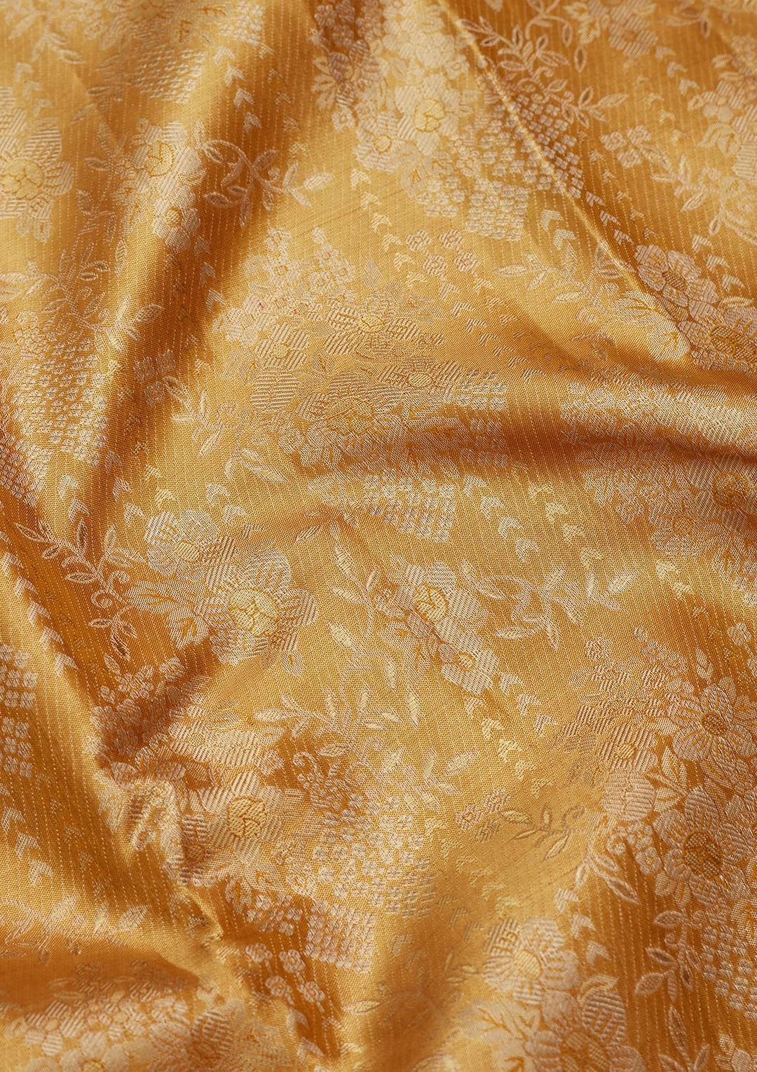 Gold Zariwork Tissue Silk Saree