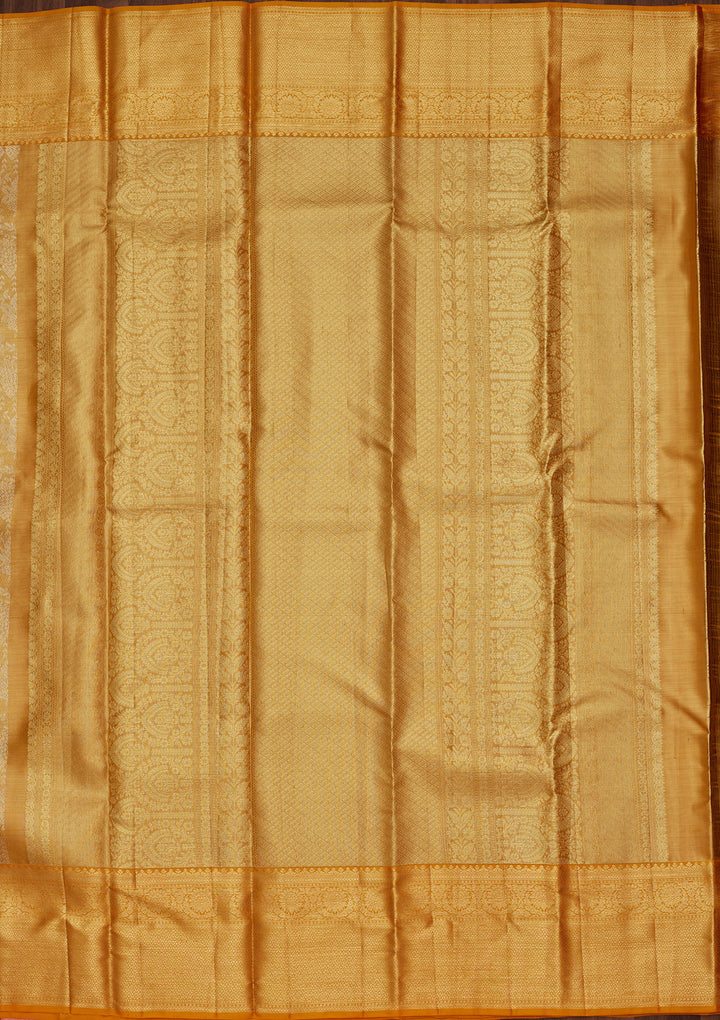 Gold Zariwork Tissue Silk Saree