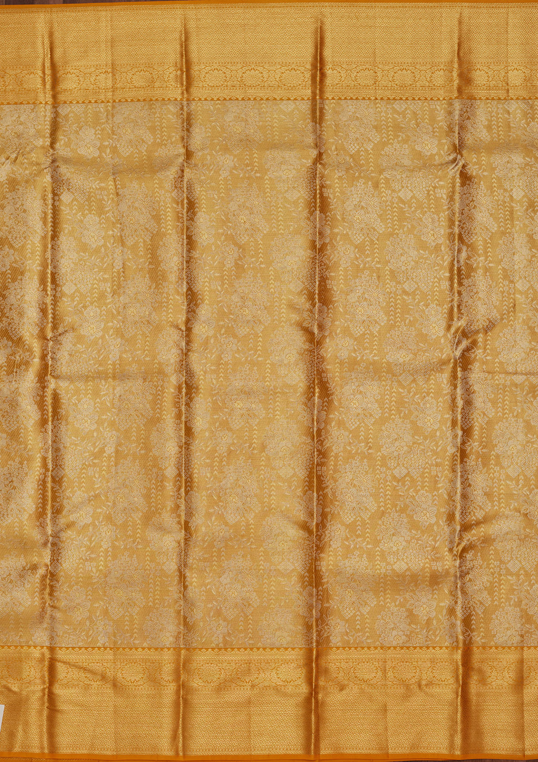 Gold Zariwork Tissue Silk Saree