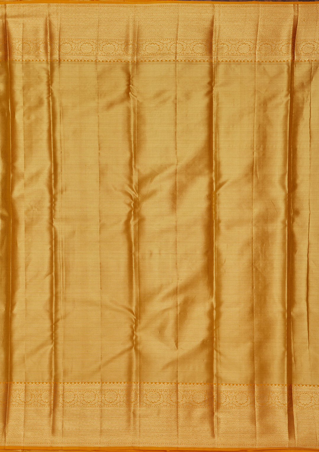 Mustard Zariwork Tissue Silk Saree