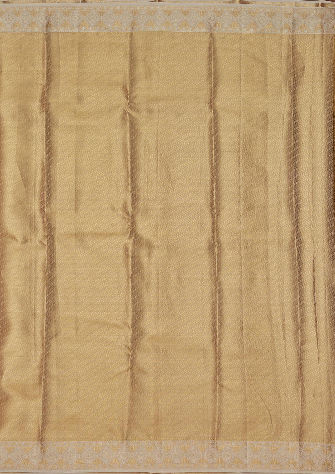 Lemon Yellow Silk Jaal Zariwork Saree With Matching Blouse Piece