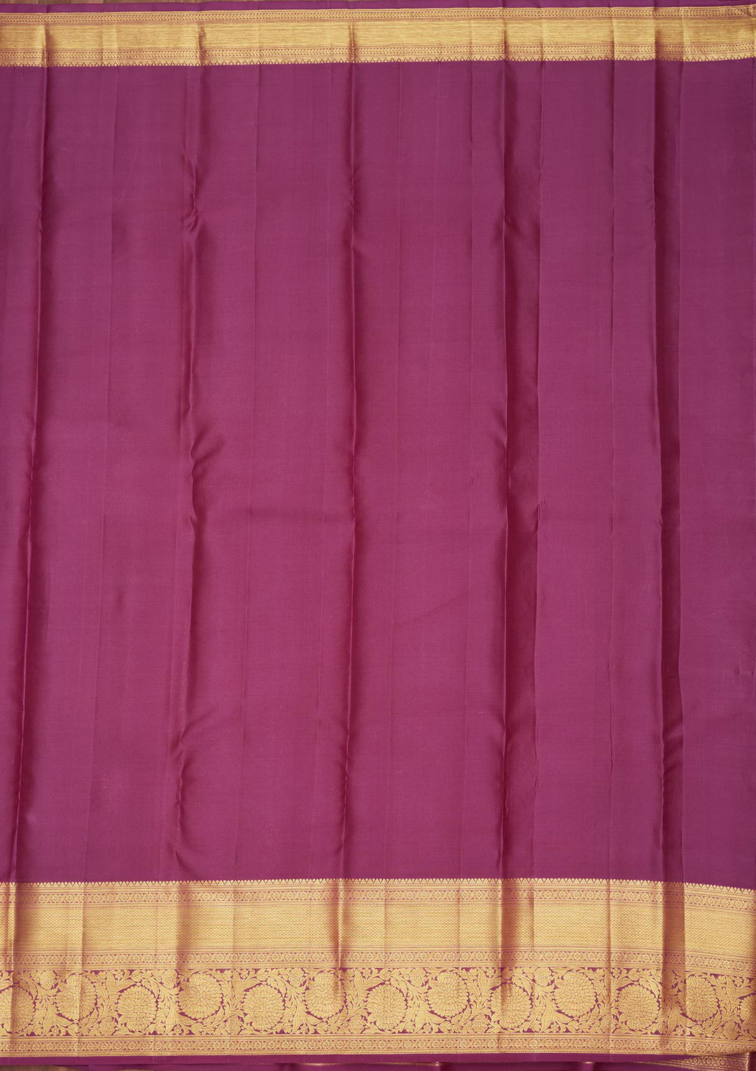 Purple Zariwork Pure Silk Saree