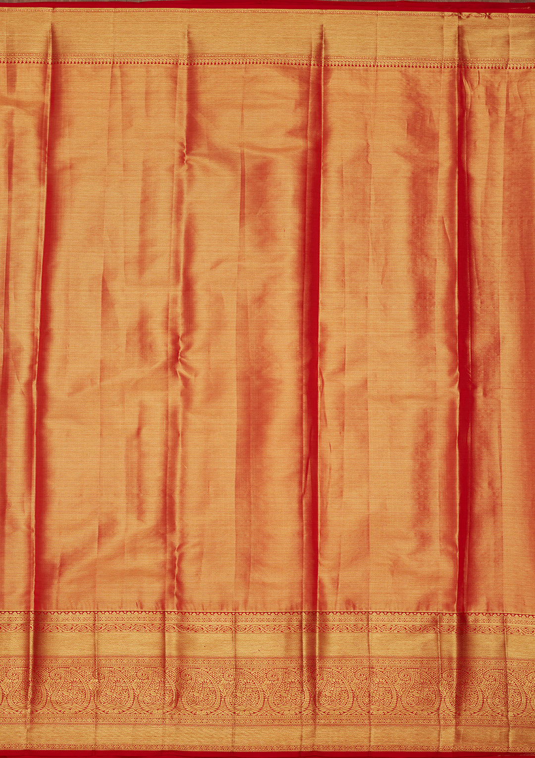 Peacock Blue Zariwork Tissue Silk Saree
