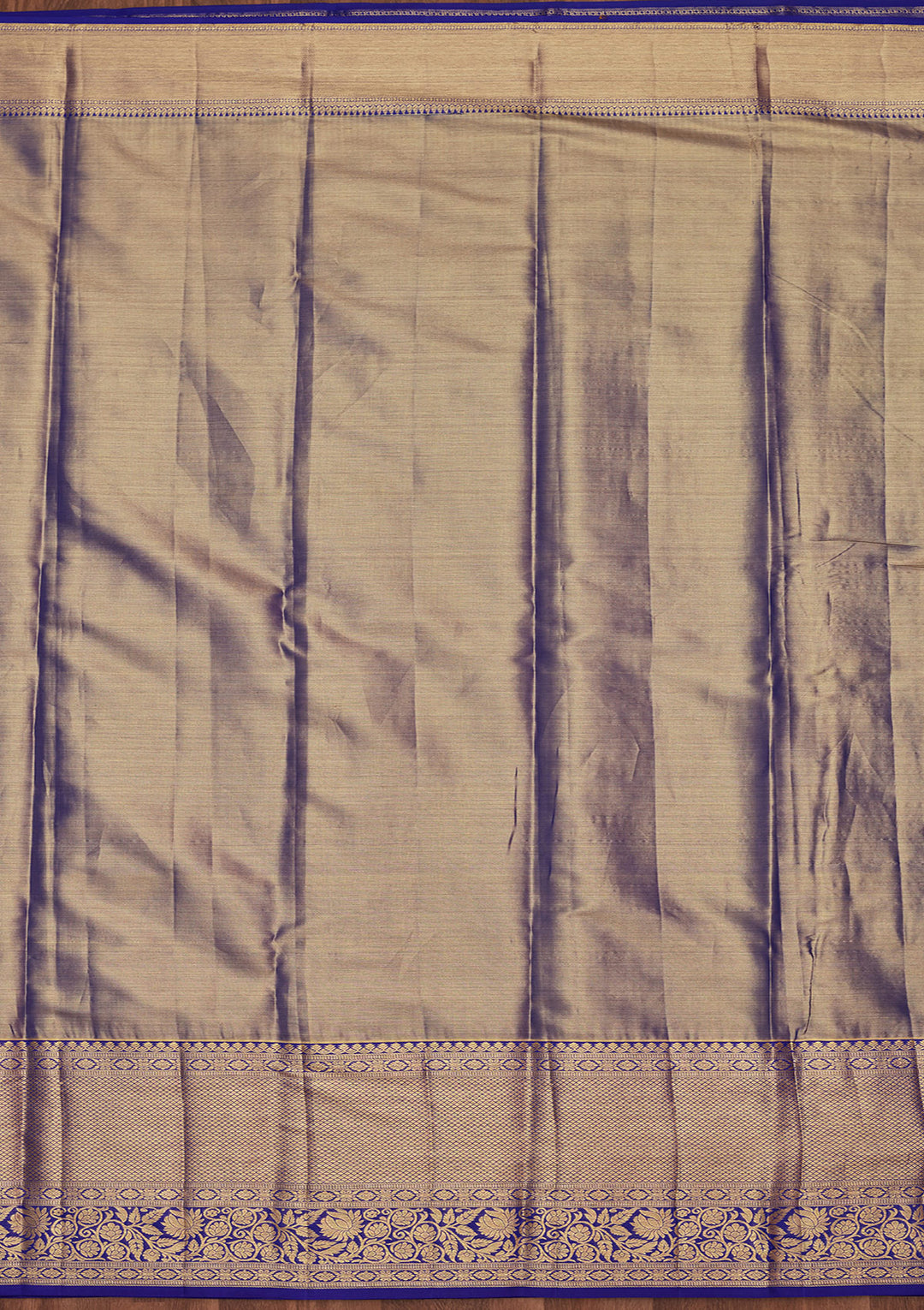 Peach Silk Jaal Saree With Matching Blouse Piece