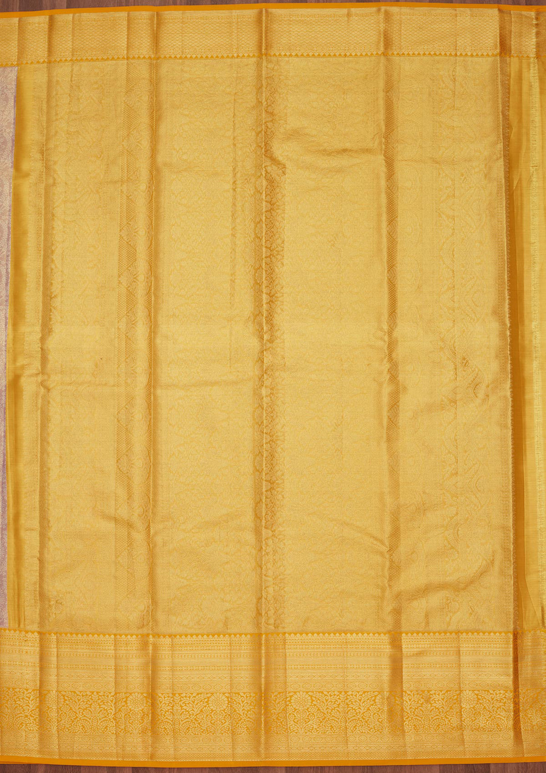 Mauve Zariwork Tissue Silk Saree