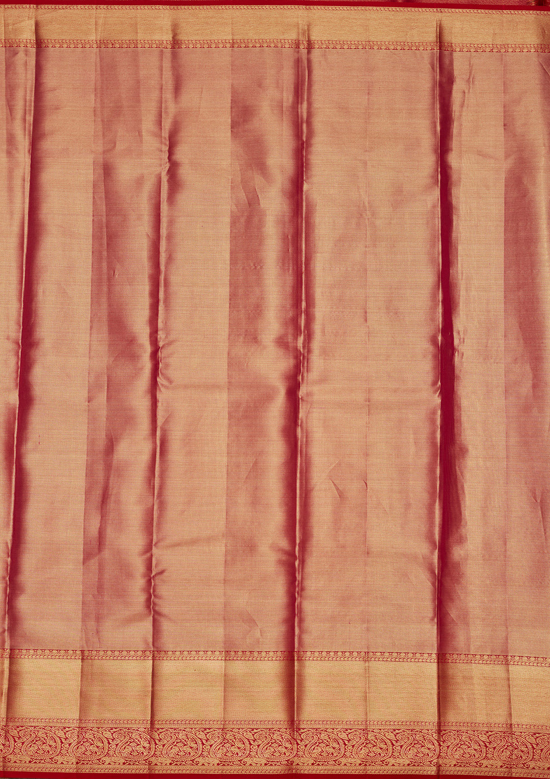 Onion Pink Zariwork Tissue Silk Saree