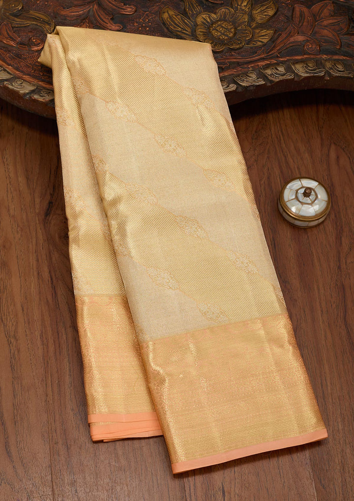 Multi Zariwork Tissue Silk Saree