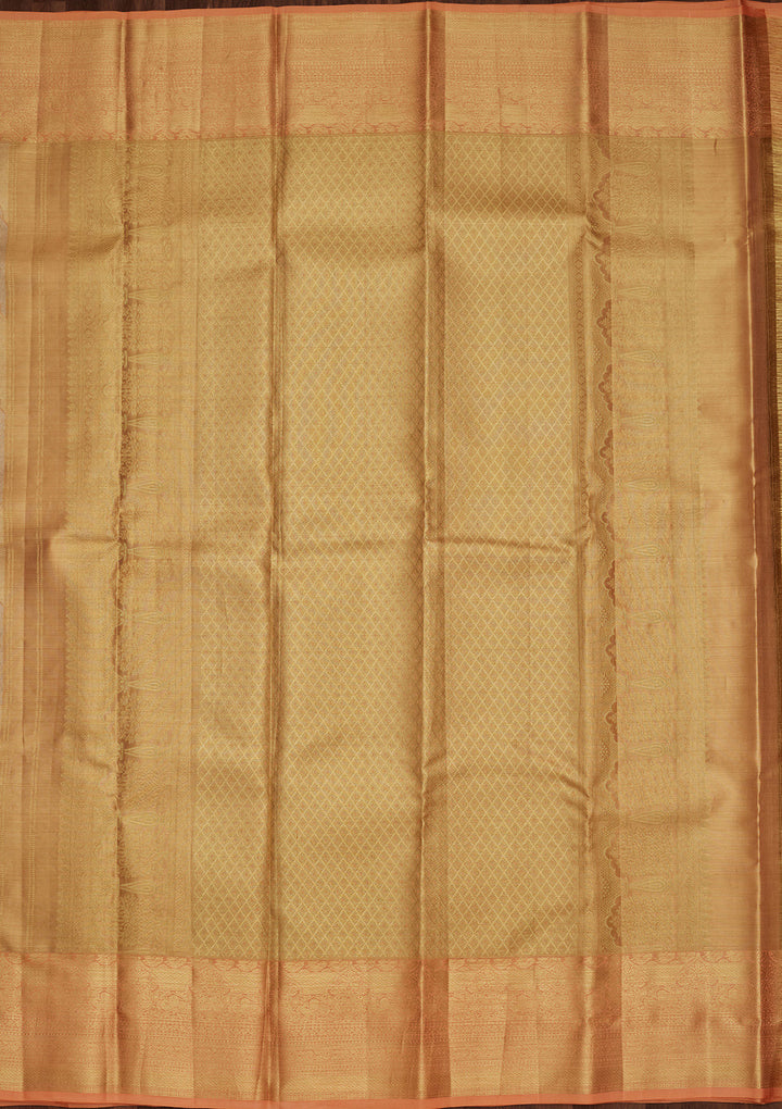 Multi Zariwork Tissue Silk Saree