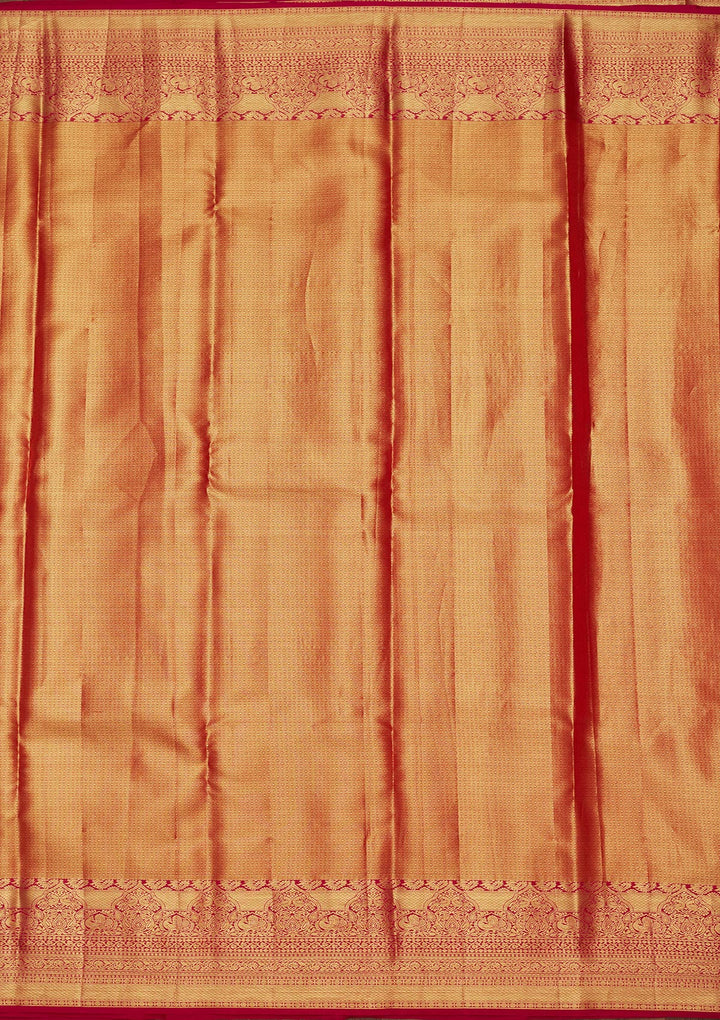 Multi Tissue Jaal Saree With Matching Blouse Piece
