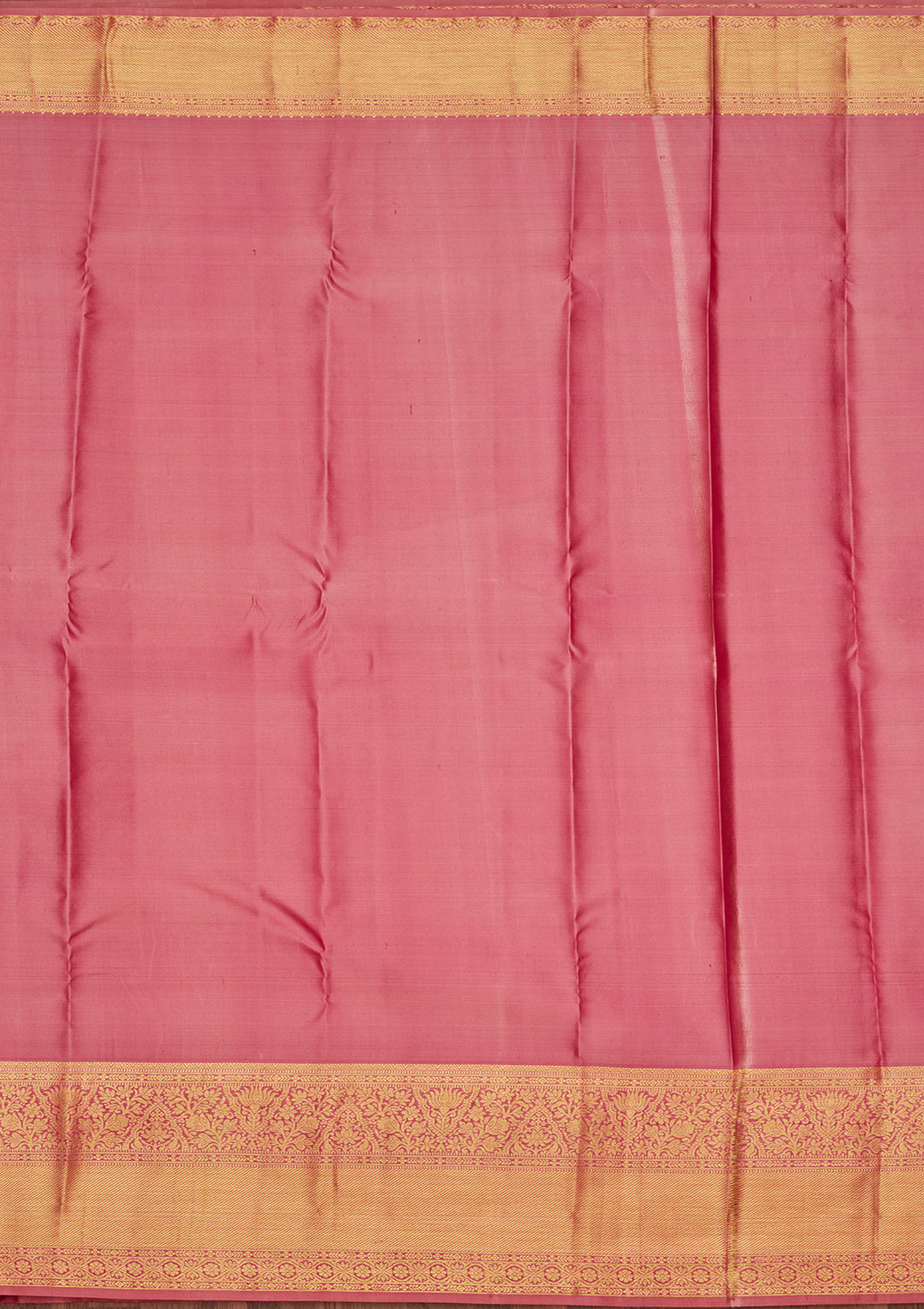 Onion Pink Silk Jaal Saree With Matching Blouse Piece
