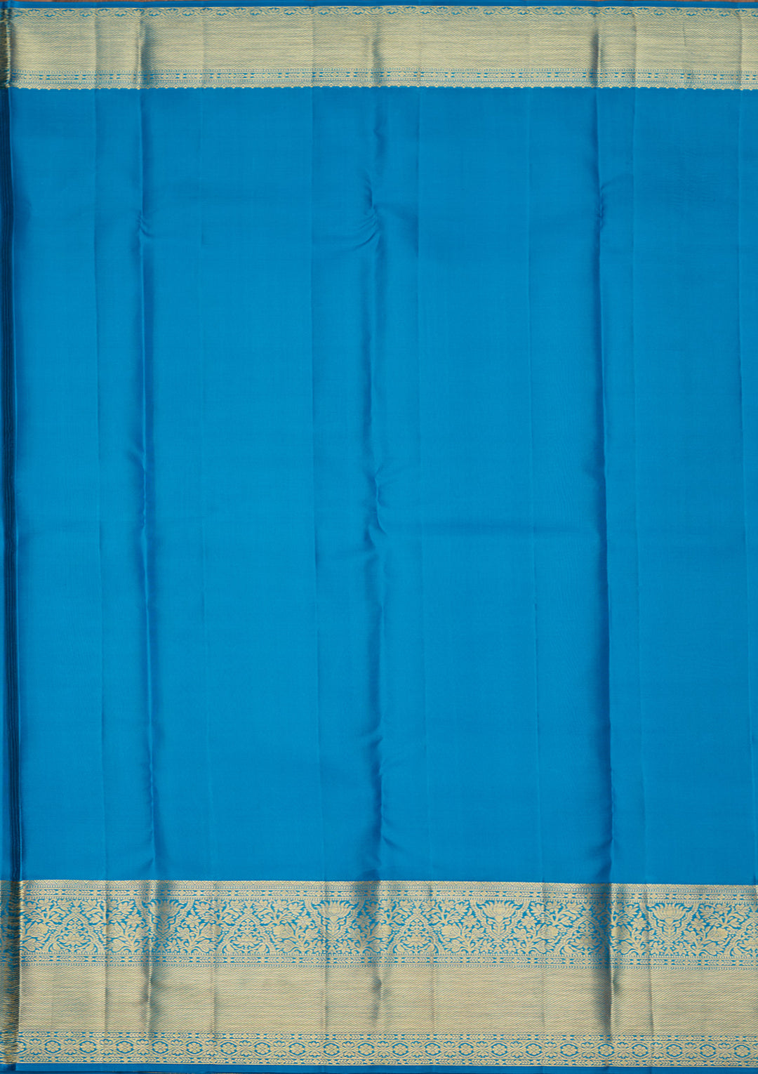 Royal Blue Zariwork Pure Silk Saree