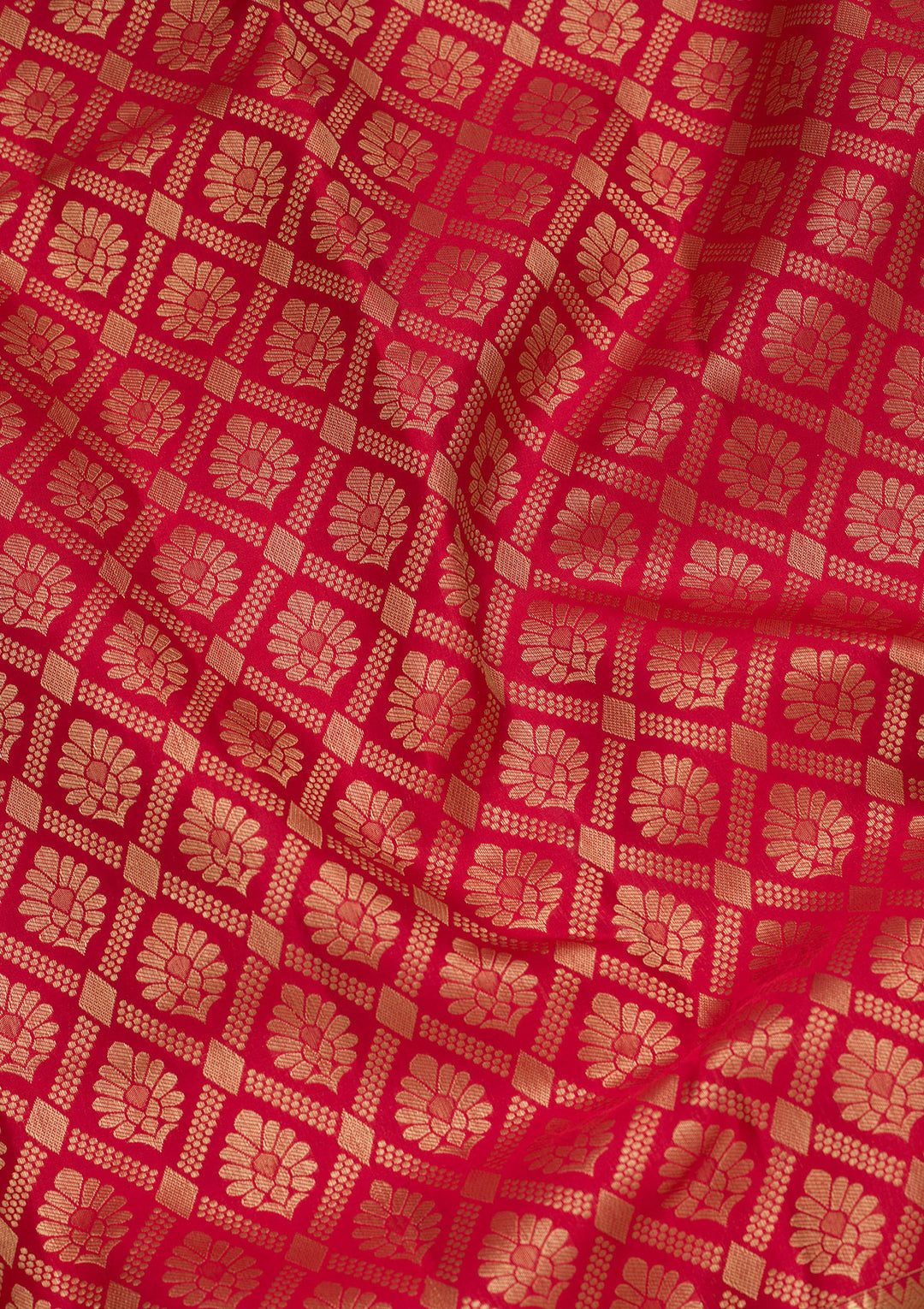 Red Zariwork Pure Silk Saree