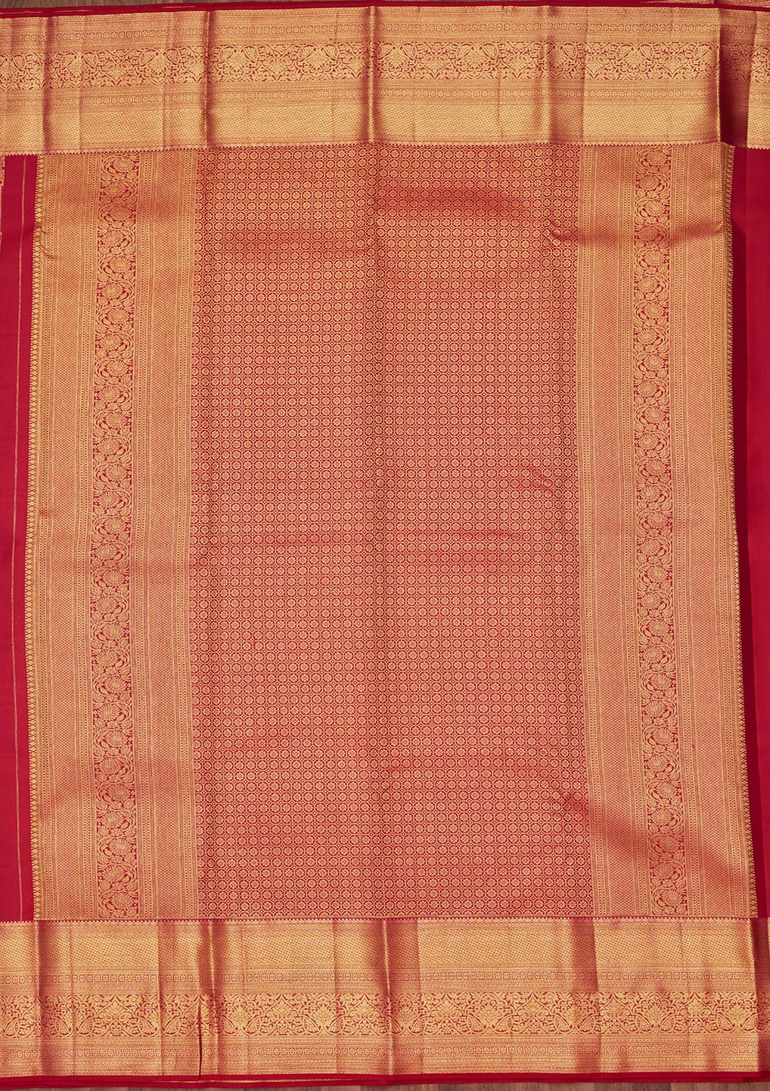 Multi Silk Jaal Zariwork Saree With Matching Blouse Piece
