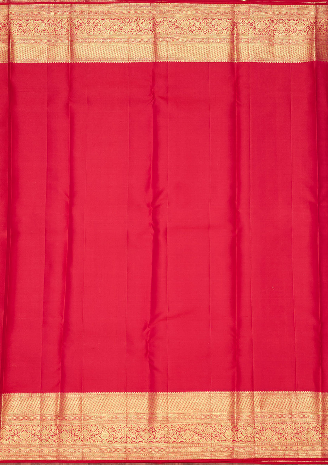 Multi Silk Jaal Zariwork Saree With Matching Blouse Piece