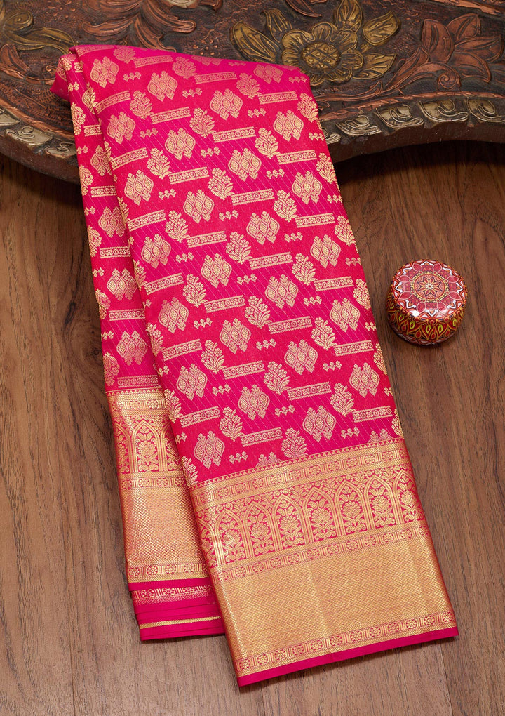 Multi Zariwork Pure Silk Saree