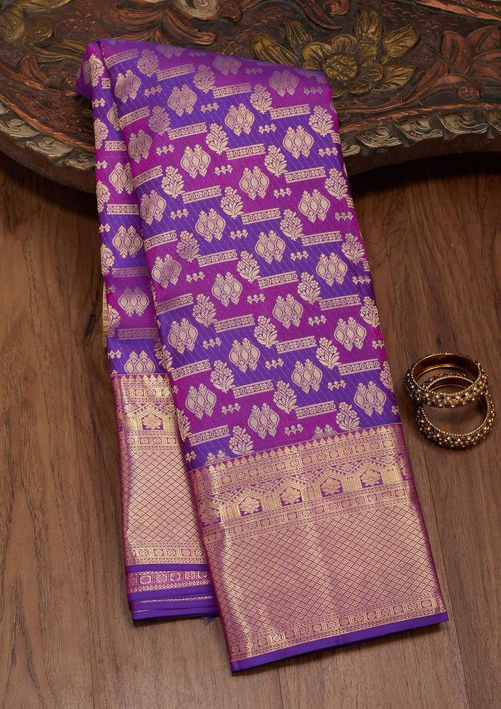Multi Zariwork Pure Silk Saree