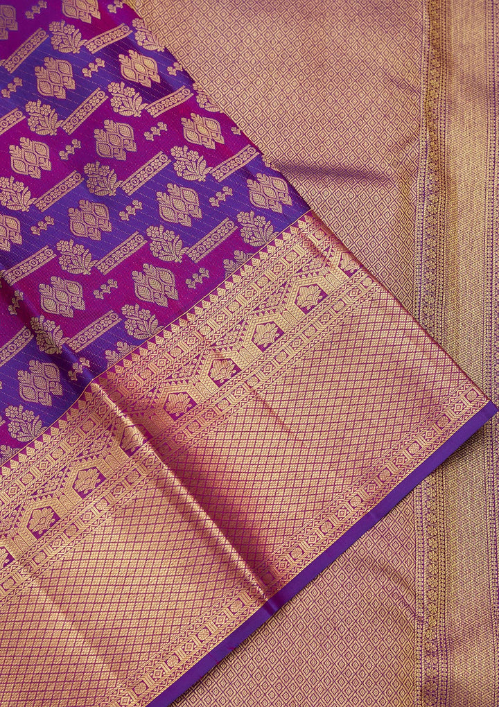 Multi Zariwork Pure Silk Saree