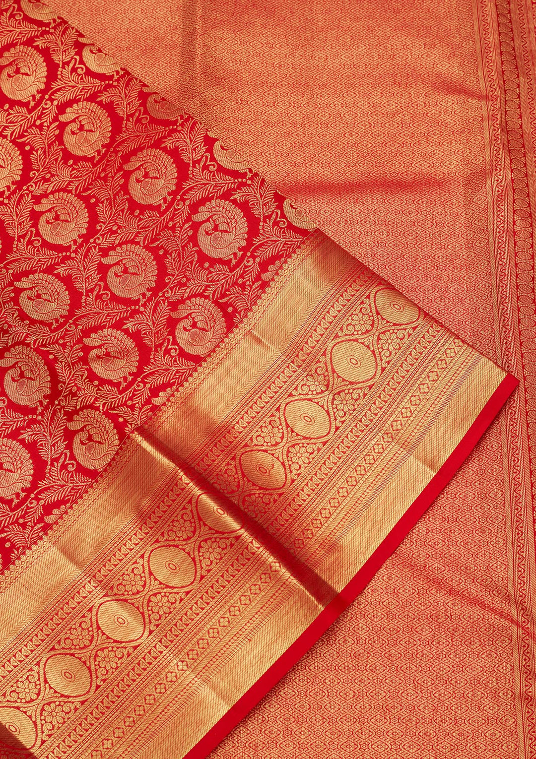 Maroon Zariwork Pure Silk Saree