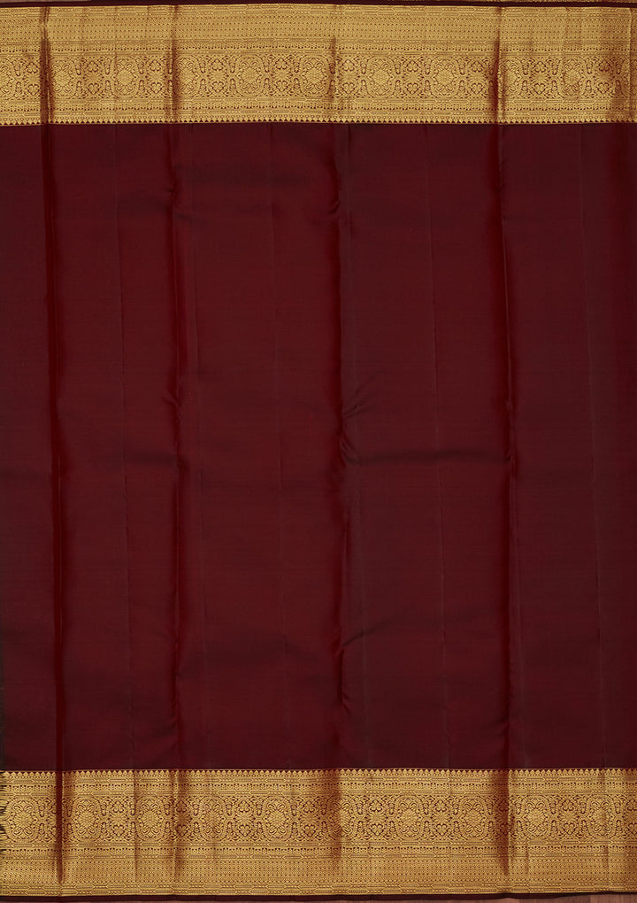 Multi Silk Checks Saree With Matching Blouse Piece