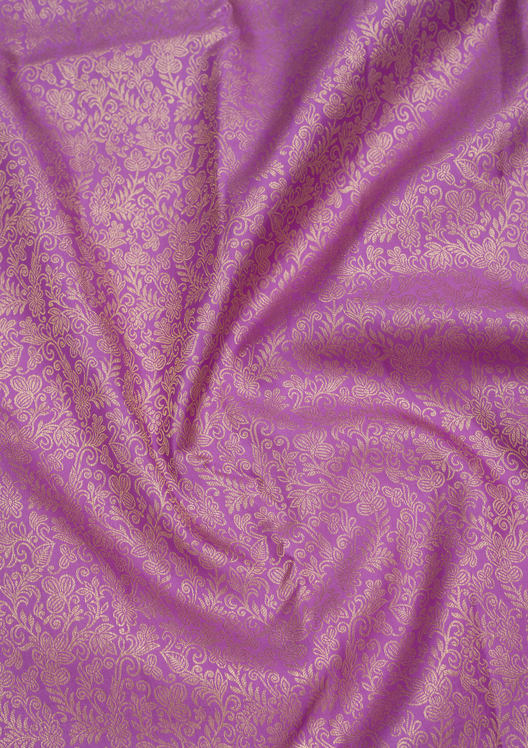 Purple Zariwork Pure Silk Saree