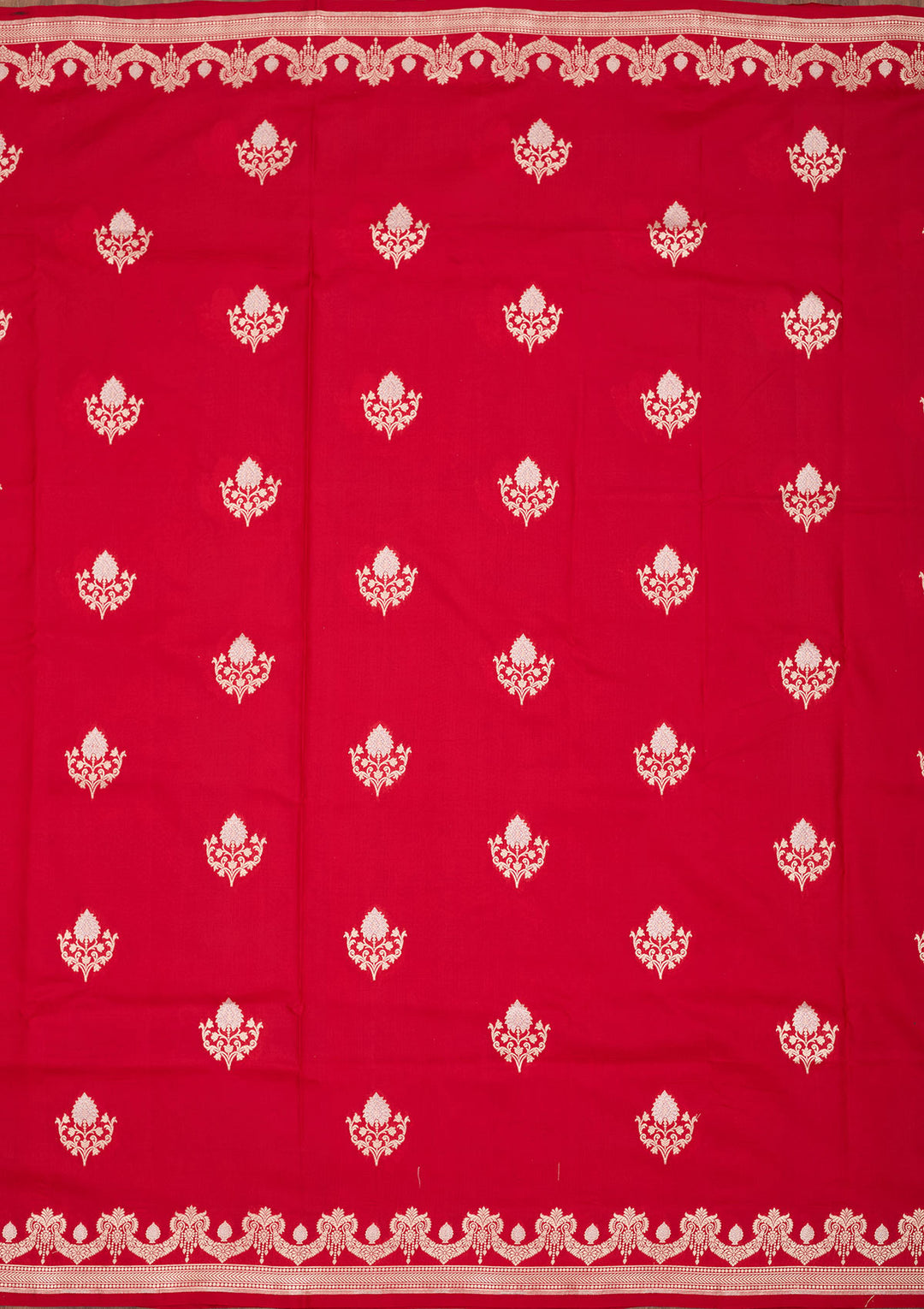 Red Zariwork Pure Silk Saree
