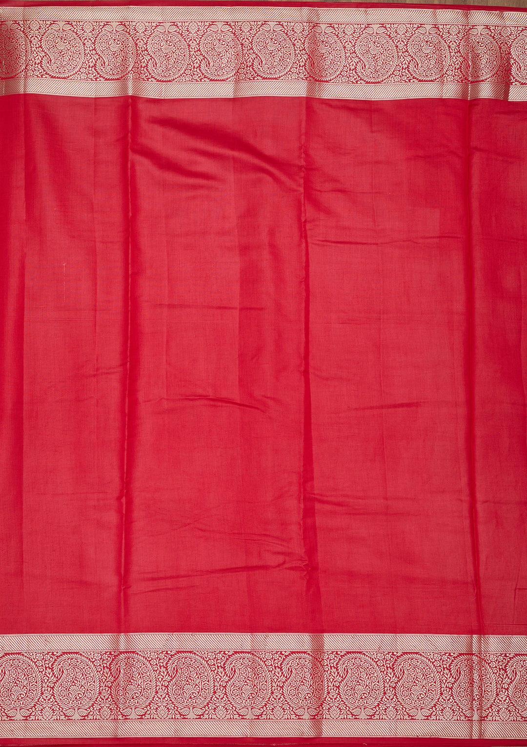 Red Zariwork Pure Silk Saree