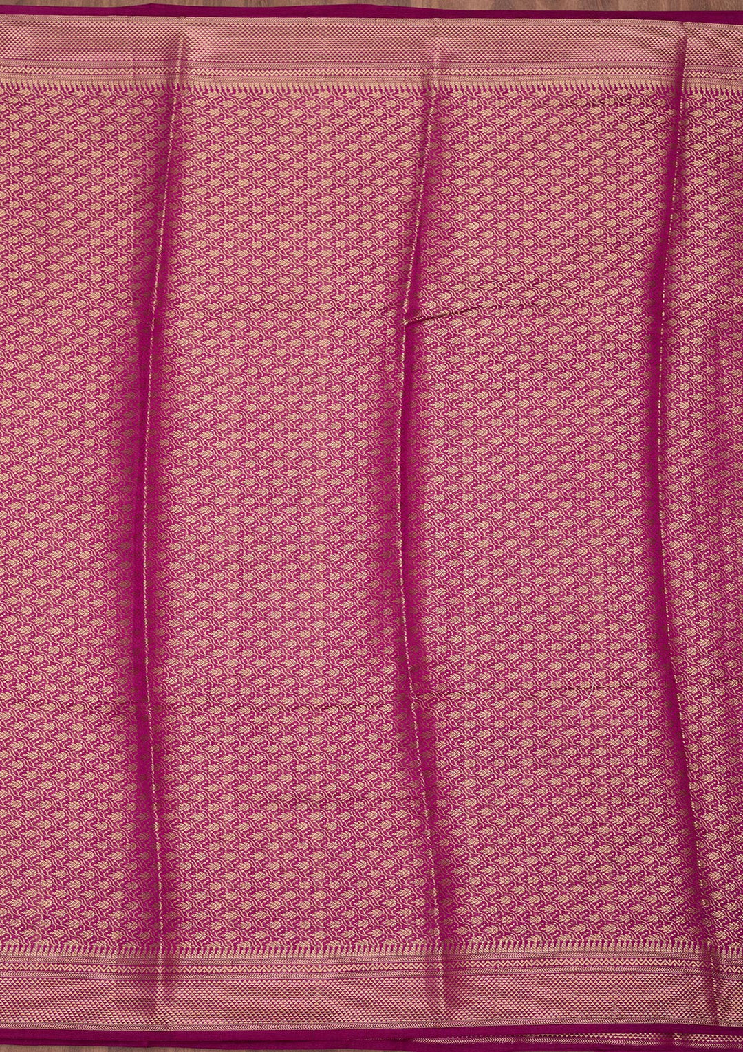Light Lavender Silk Buti Zariwork Saree With Matching Blouse Piece