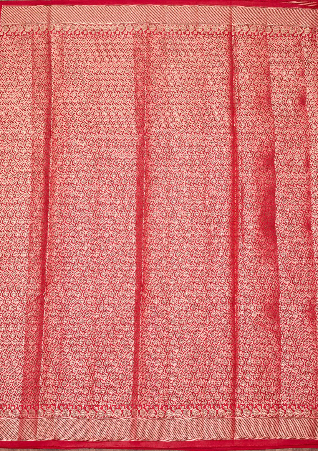 Red Zariwork Silk Saree