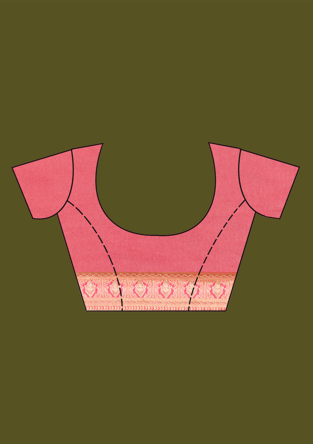 Cream Cutdana Silk Saree