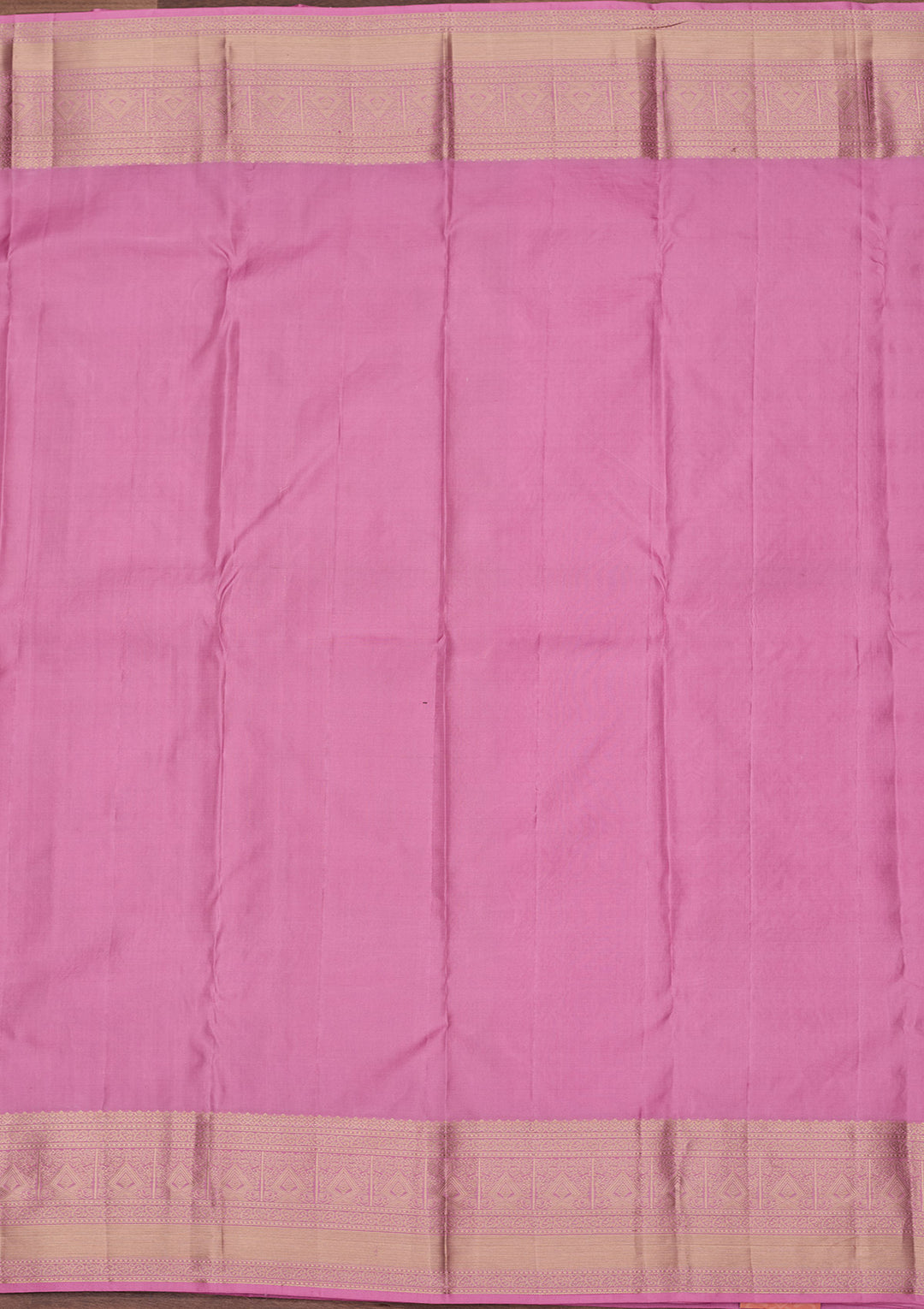Onion Pink Pure Silk Jaal Zariwork Saree With Matching Blouse Piece