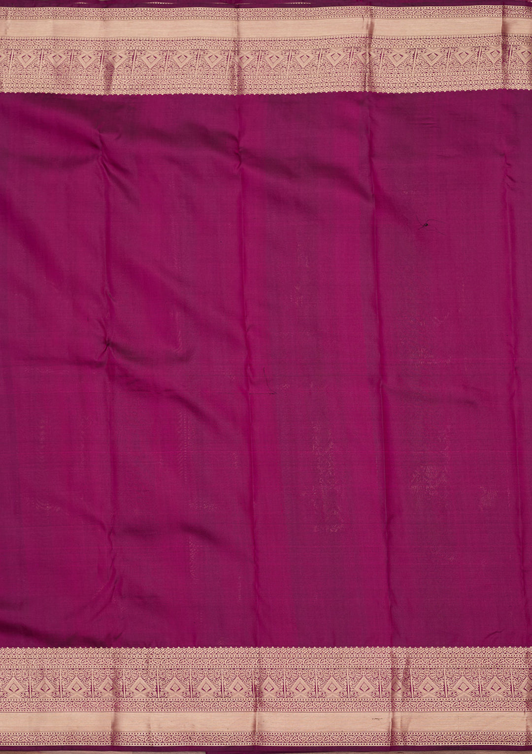 Purple Pure Silk Jaal Zariwork Saree With Matching Blouse Piece