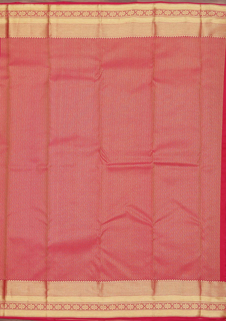 Wine Zariwork Pure Silk Saree
