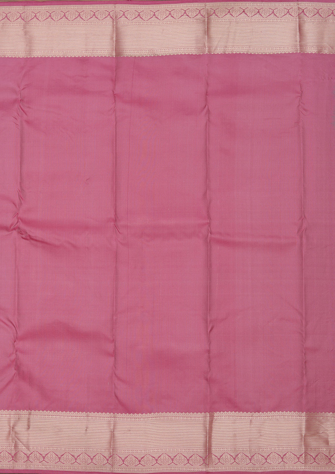 Onion Pink Zariwork Pure Silk Saree