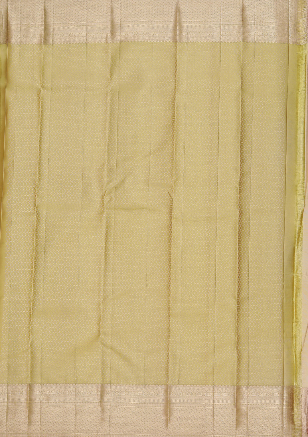 Mehendi Pure Silk Jaal Zariwork Saree With Matching Blouse Piece