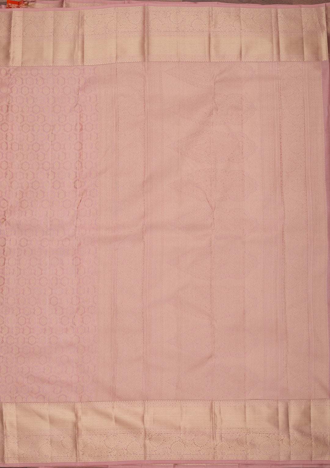 Baby Pink Kanjivaram Pure Silk Saree