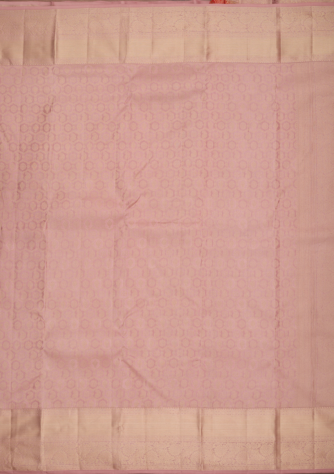 Baby Pink Kanjivaram Pure Silk Saree